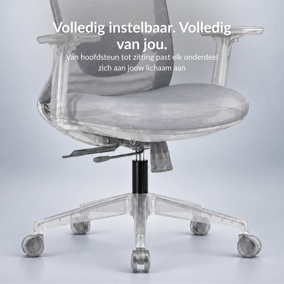 Alygn XL verlengde gasveer voor extra zithoogte